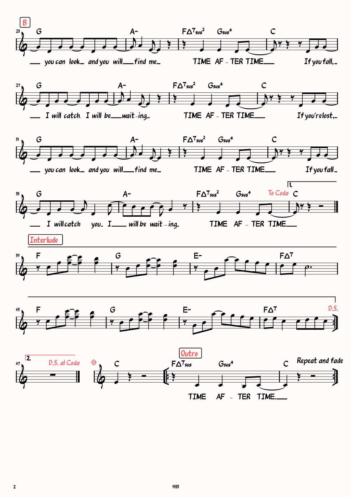 Sheet Music